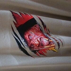 Handcrafted Unisex Freddie Kruger Double Sided Tee - Size XXL